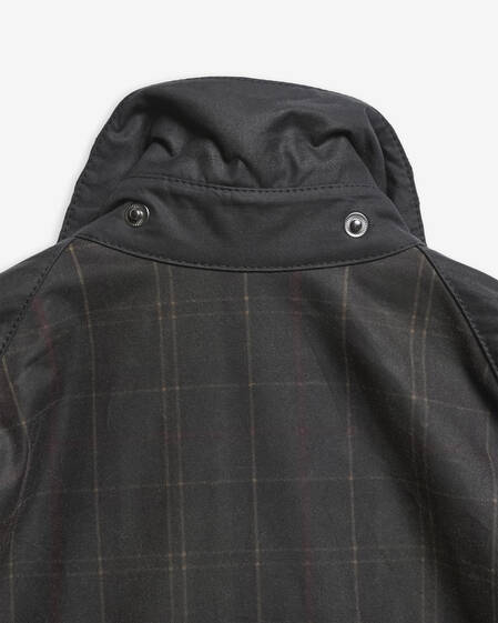Patchwork Transport Waxed Jacket Tartan Multi