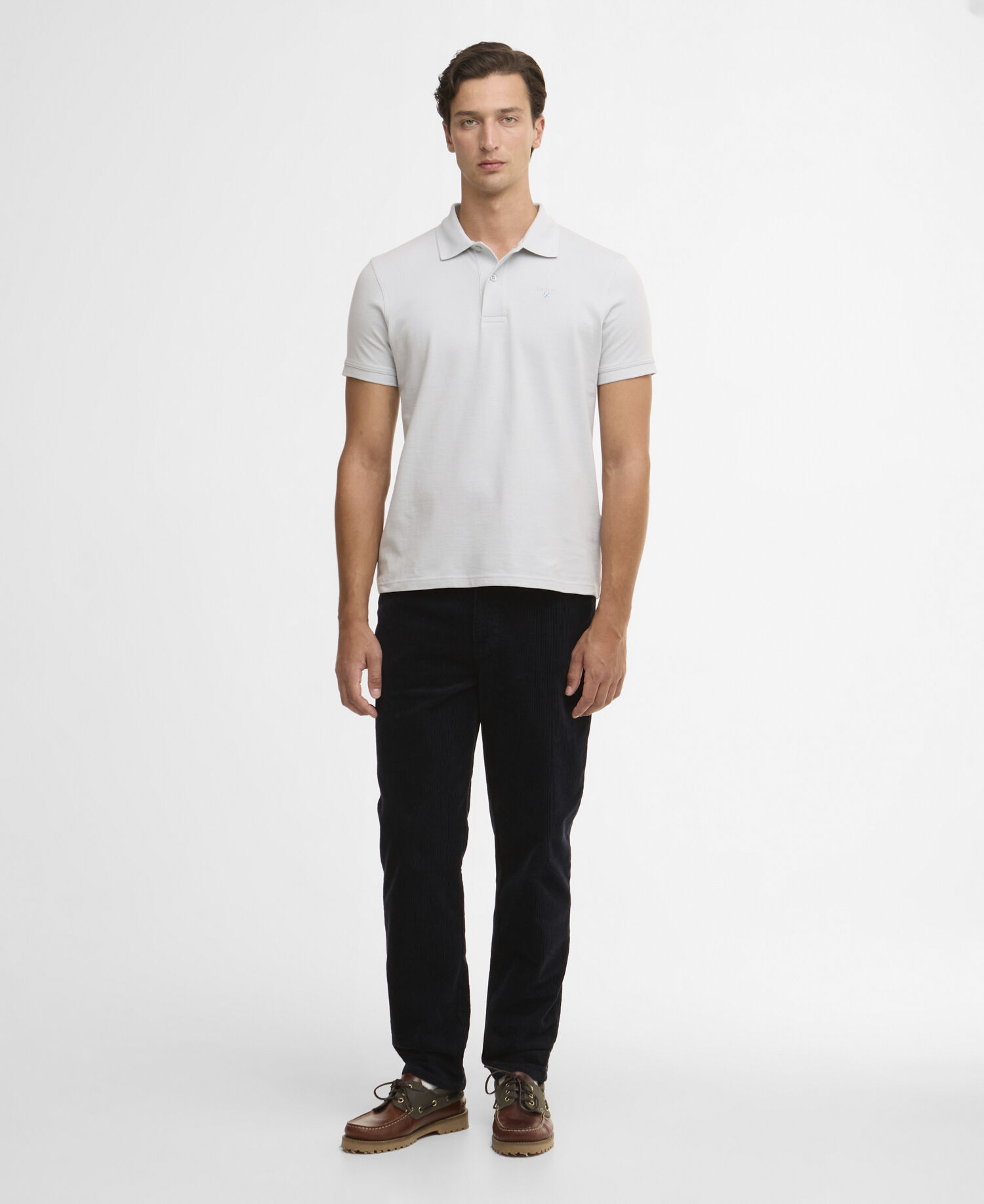 Sports Short-Sleeved Polo Shirt Blue Haze