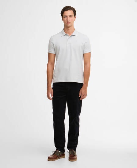 Sports Short-Sleeved Polo Shirt Blue Haze