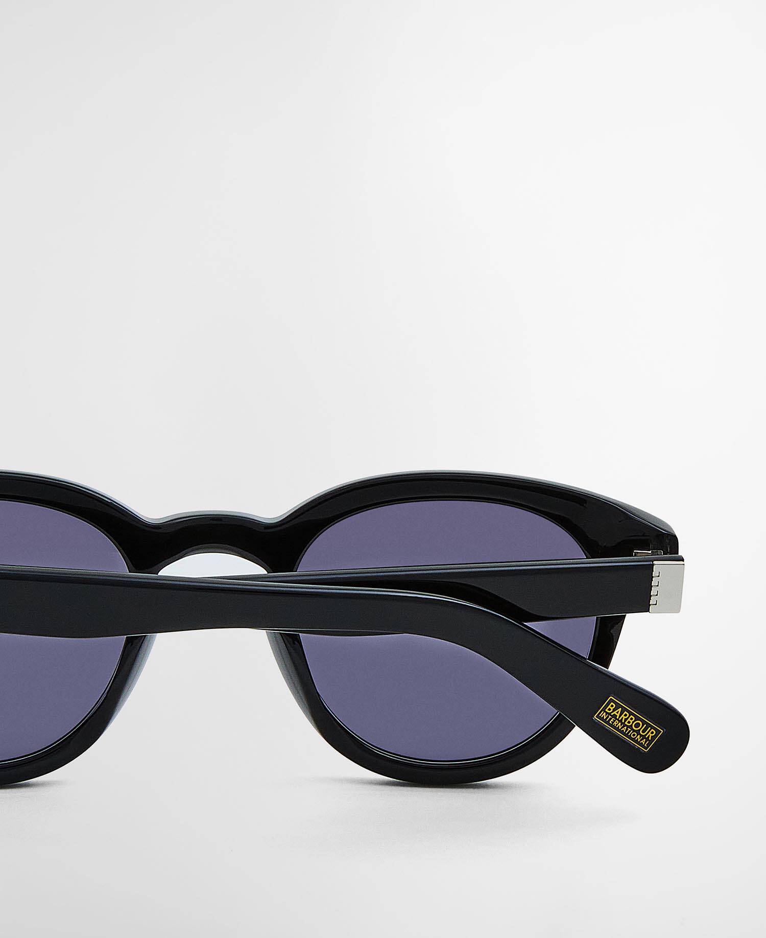 Classic Panto Sunglasses c2 Black image number 3
