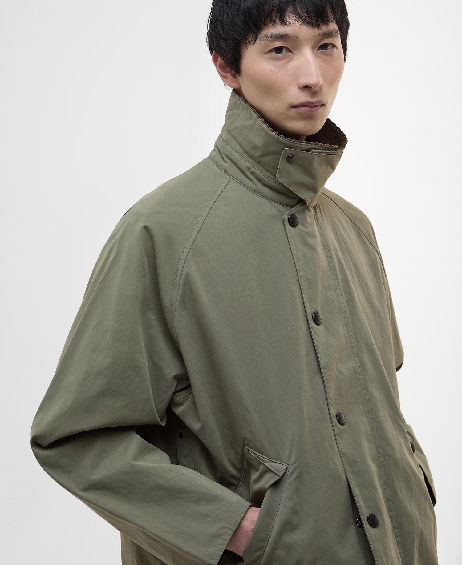 Transporter Oversized Casual Jacket Fern