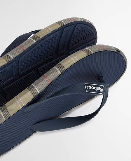Oakdale Sandal Navy/Dress Tartan