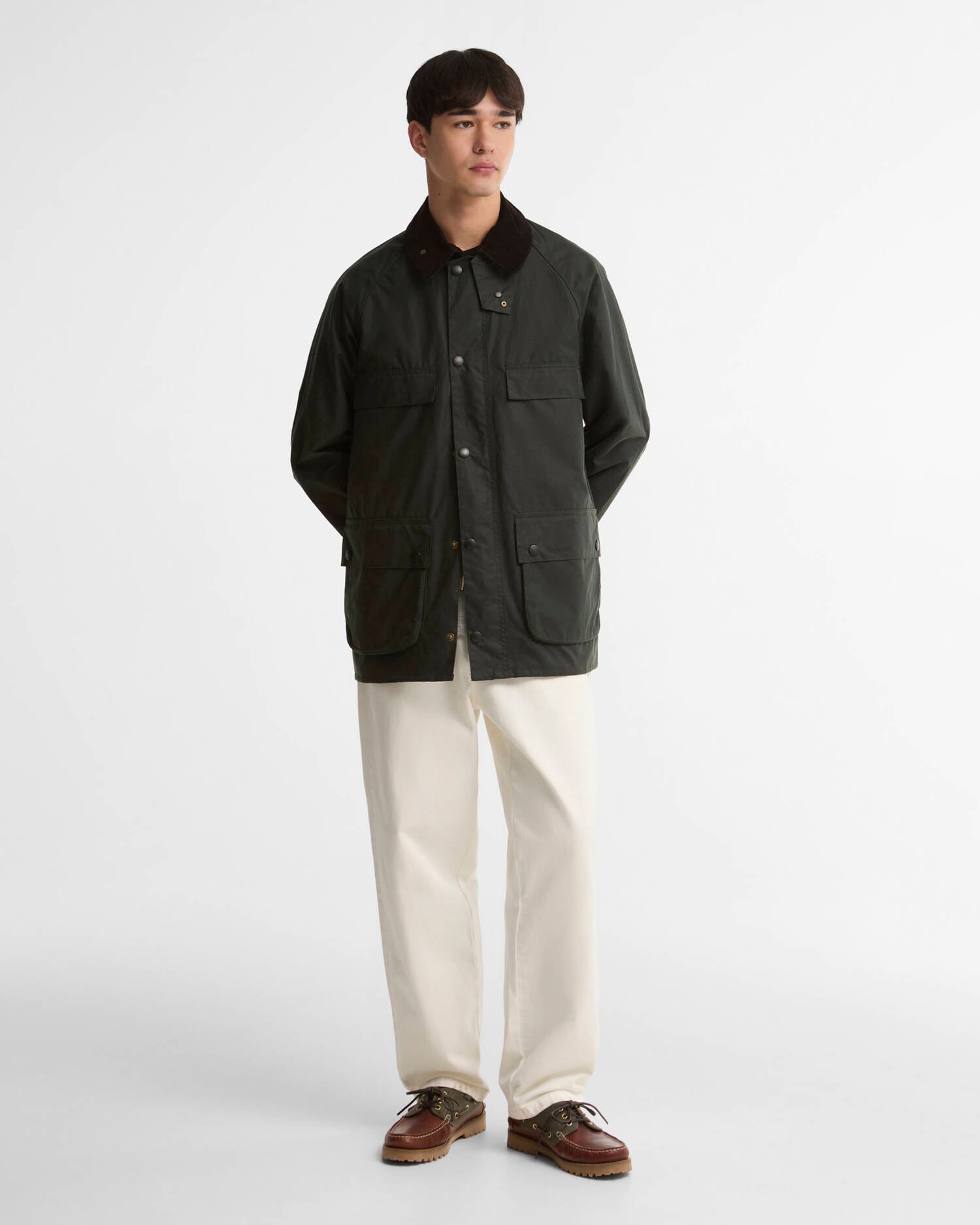 Barbour Wachsjacke Sugarlump Bedale Sage image number 1