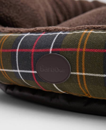 Snuggle Dog Bed 30" Classic Tartan