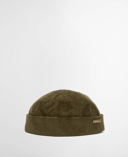 Preston Cord Docker Hat Olive