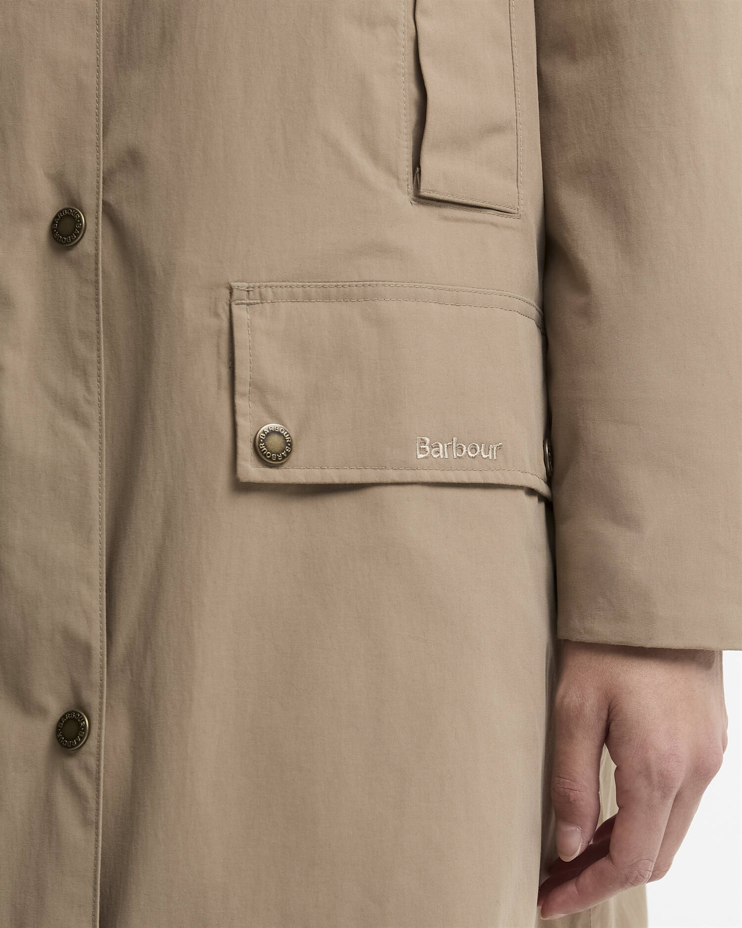 Barbour Jacke Matilde Waterproof Lt Trench/Muted image number 5