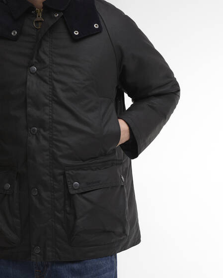Modern Beaufort Waxed Jacket Navy/Shadow Classic