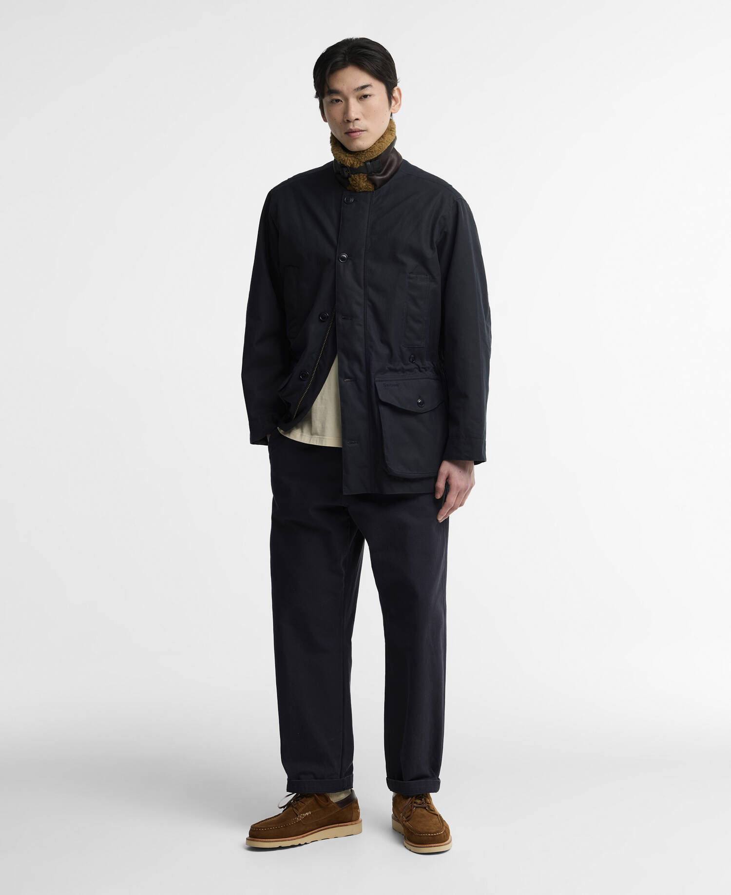 Barbour Wachsjacke Winter Endurance Navy image number 1