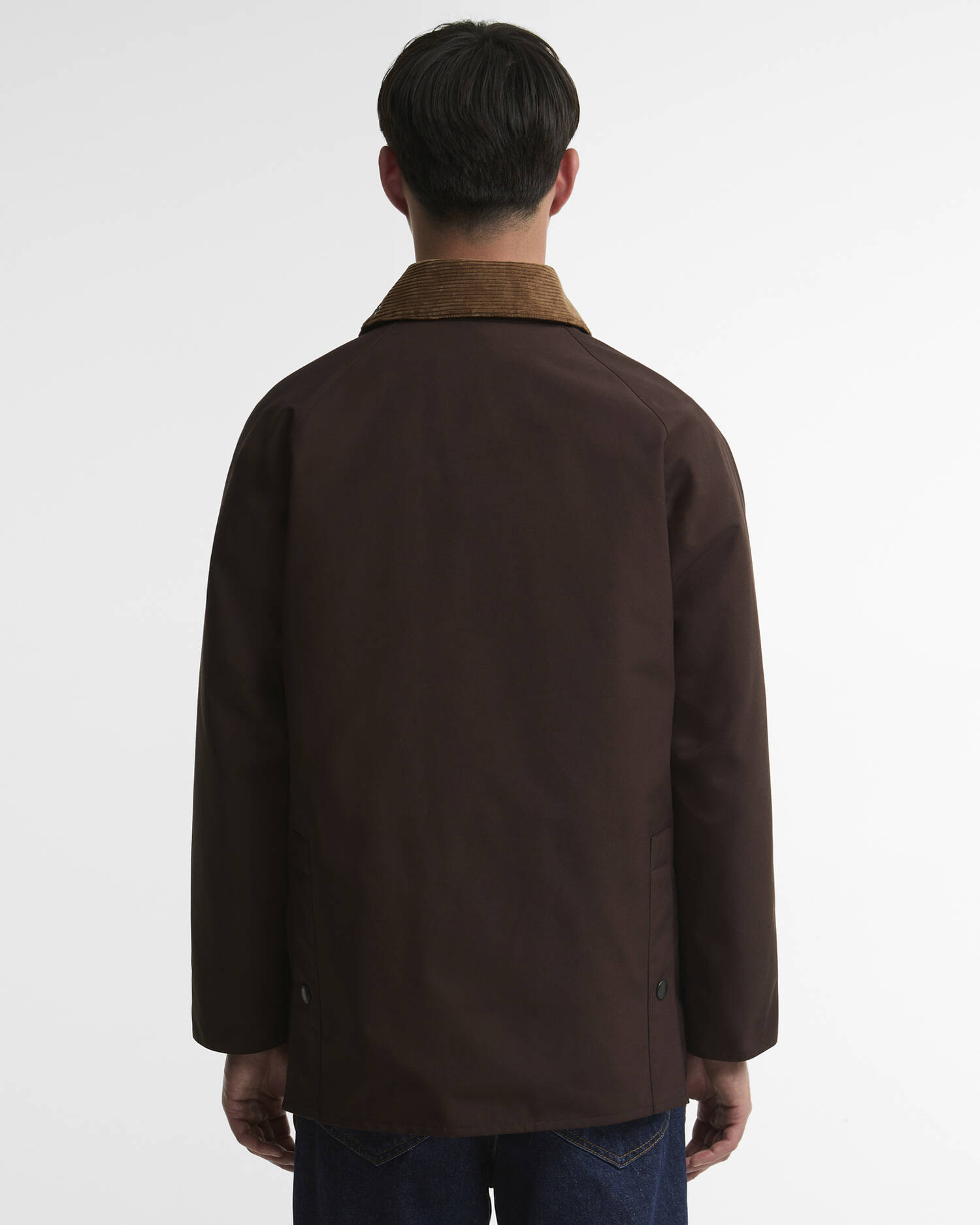 Classic Bedale Showerproof Jacket Dark Brown image number 2