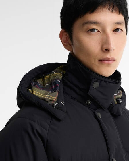 Oversized Transport Puffer Jacket Classic Black