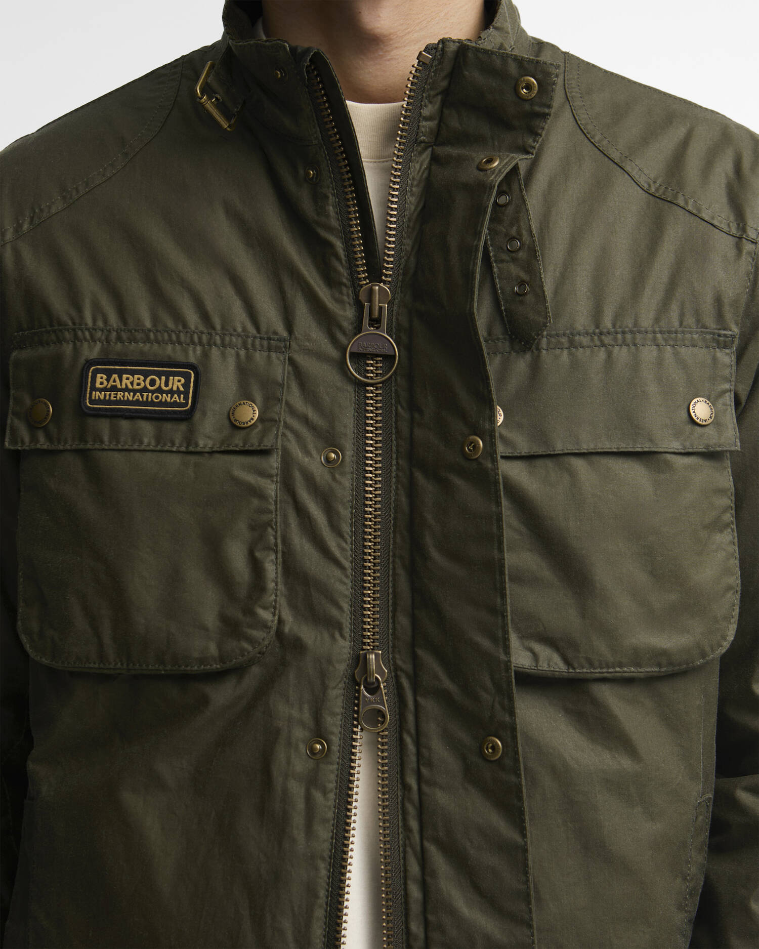 Wachsjacke Winter Merton Olive Night image number 4