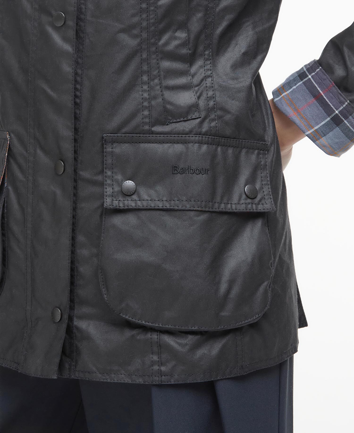 Beadnell&reg; Waxed Jacket Classic Black