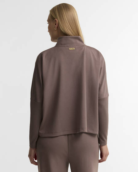 Kemora Half-Zip Sweatshirt Truffle
