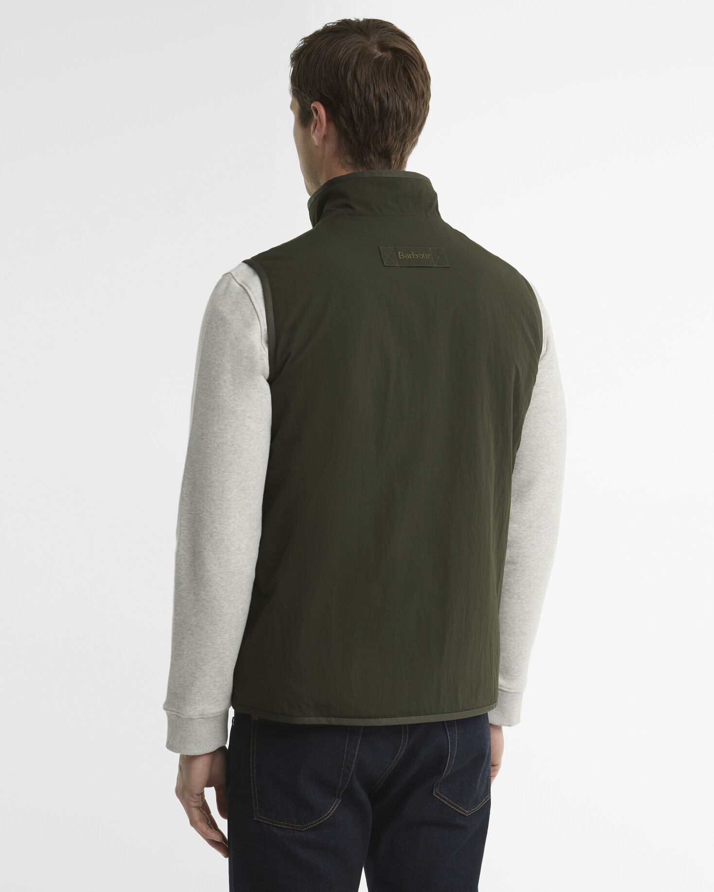 Reversible Fleece Gilet Sage