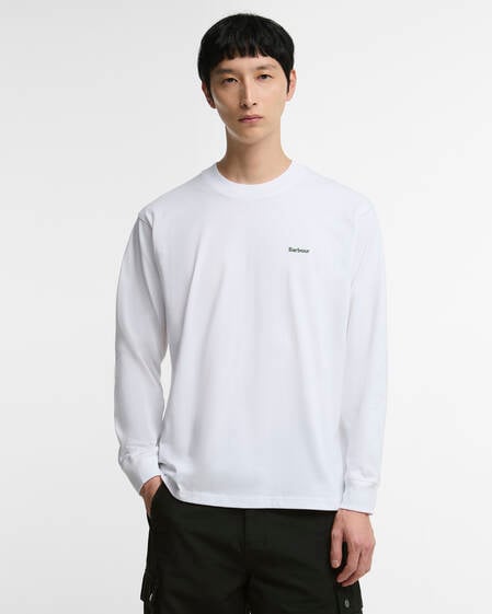 Logo Oversized Long-Sleeved T-Shirt 