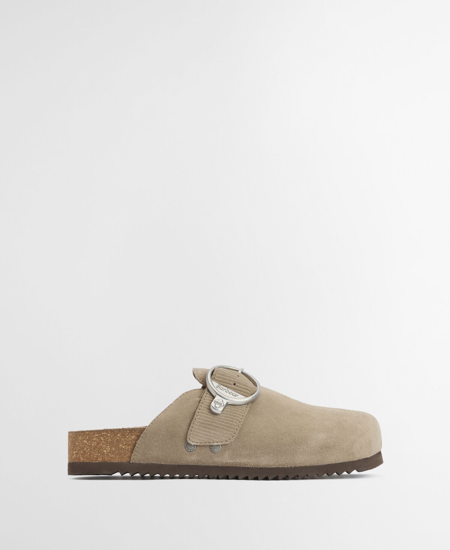 Pantoletten Kyra Taupe Suede
