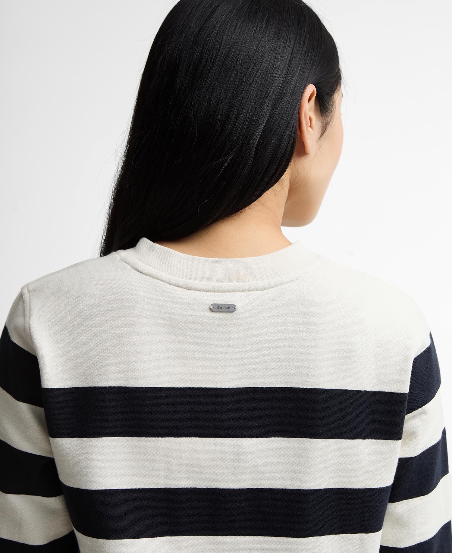 Sweatshirt Aylesby Striped Dark Navy/Cloud Stripe