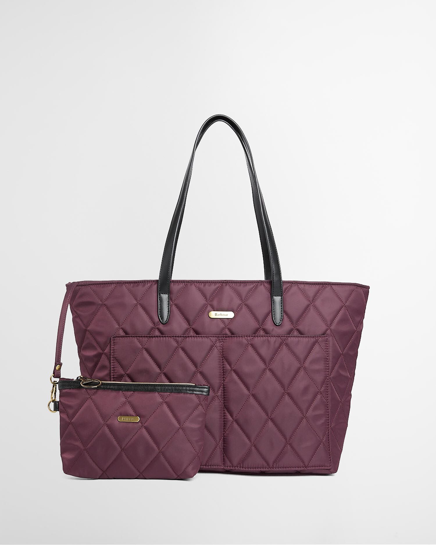 Quilted Tote Bag Fig