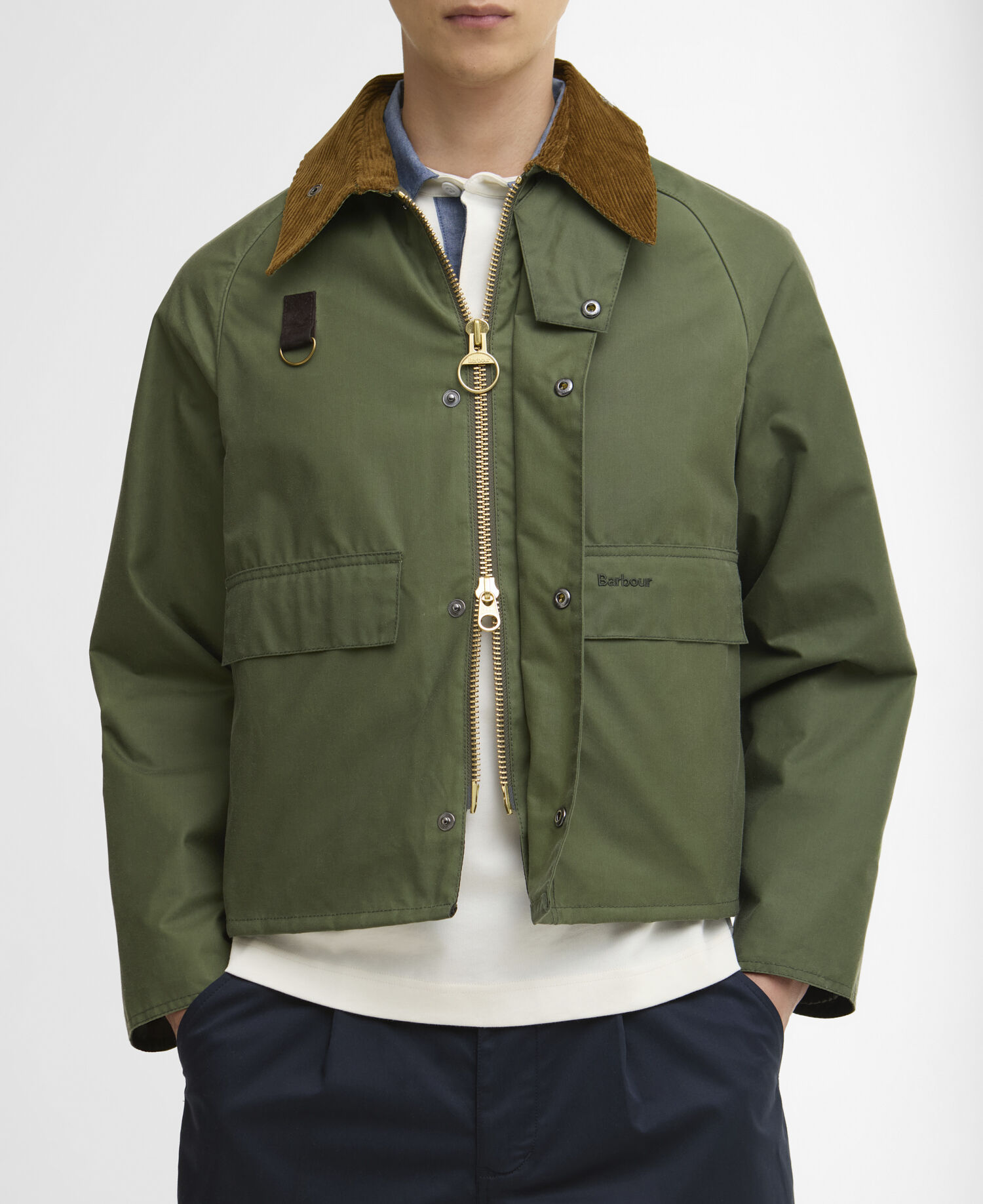 Spey Slim Waxed Jacket Light Moss