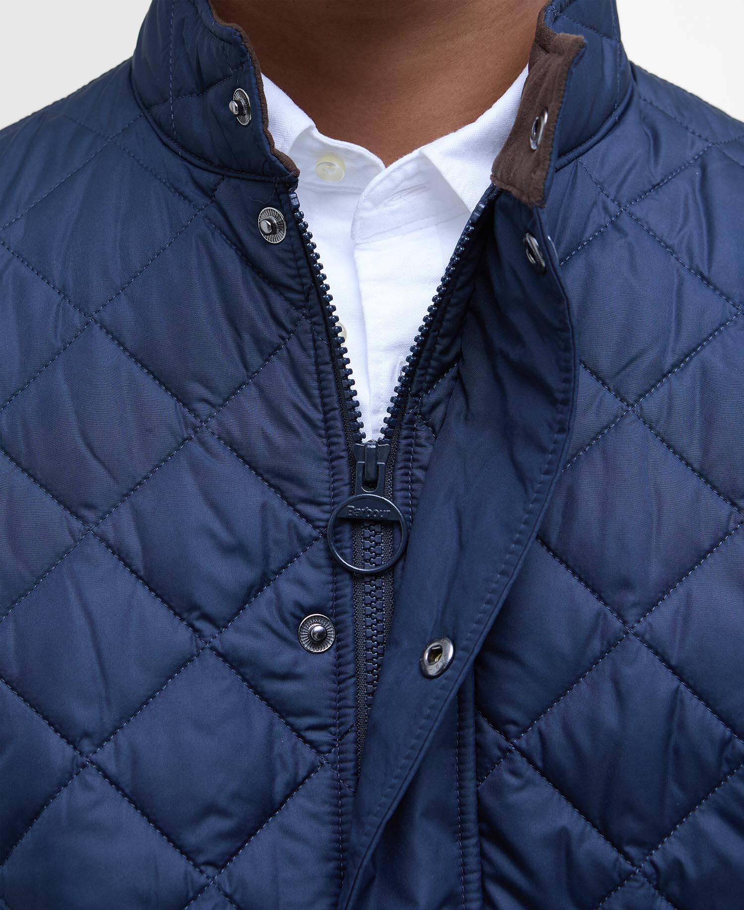 Lowerdale Quilted Jacket Classic Navy image number 5