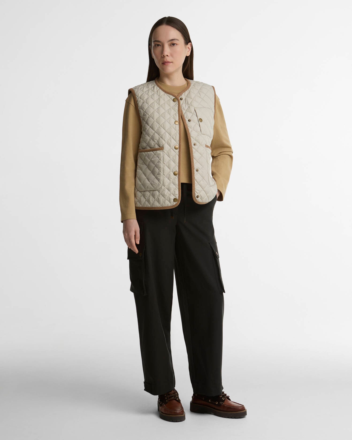 Sandra Tapered Trousers Black image number 0