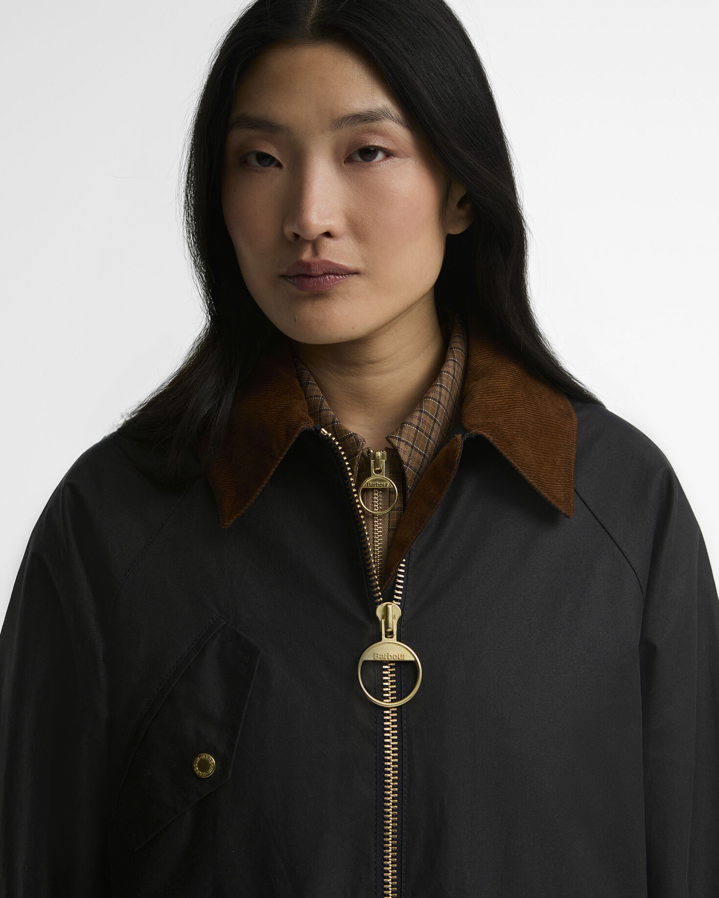 Treeton Waxed Jacket Navy/Ancient