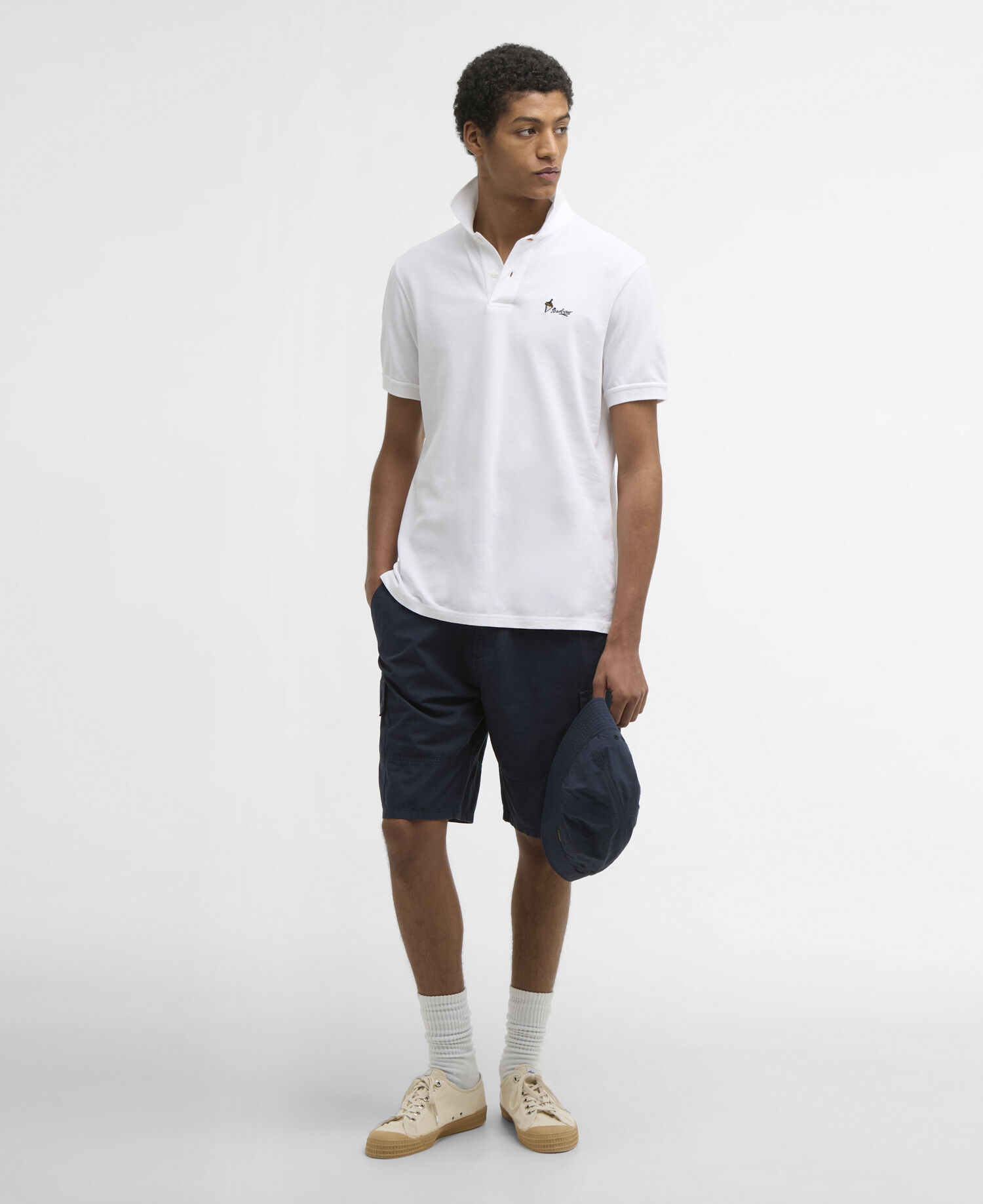 Comebe Tailored Polo Shirt White