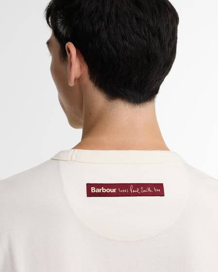 Paul Smith Loves Barbour Tinned Graphic T-Shirt Whisper White