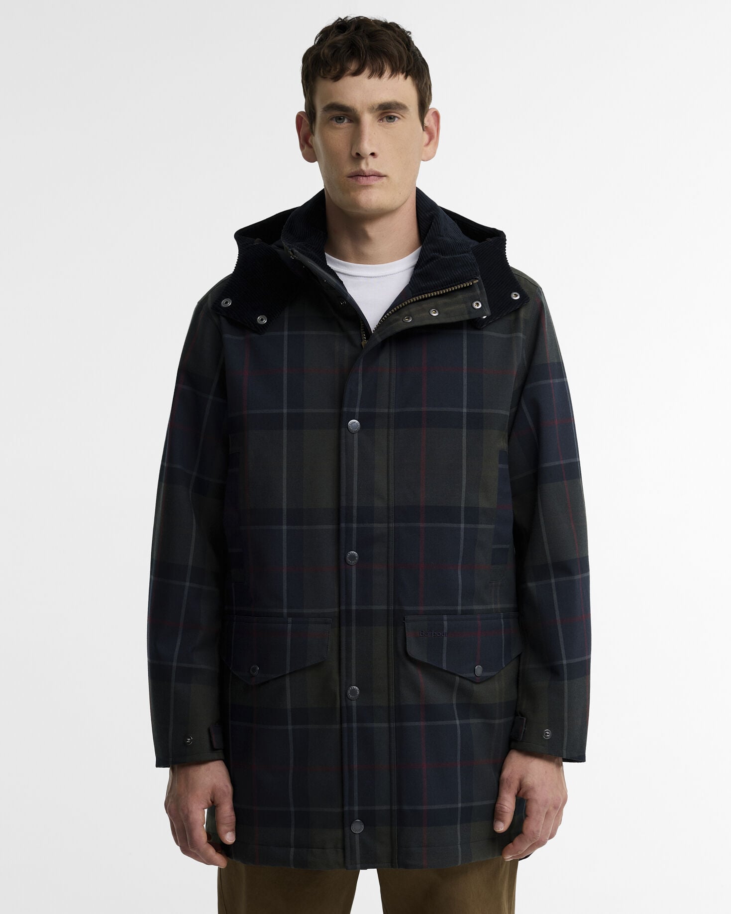Lonnen Tartan Waterproof Jacket Shadow Classic Tartan