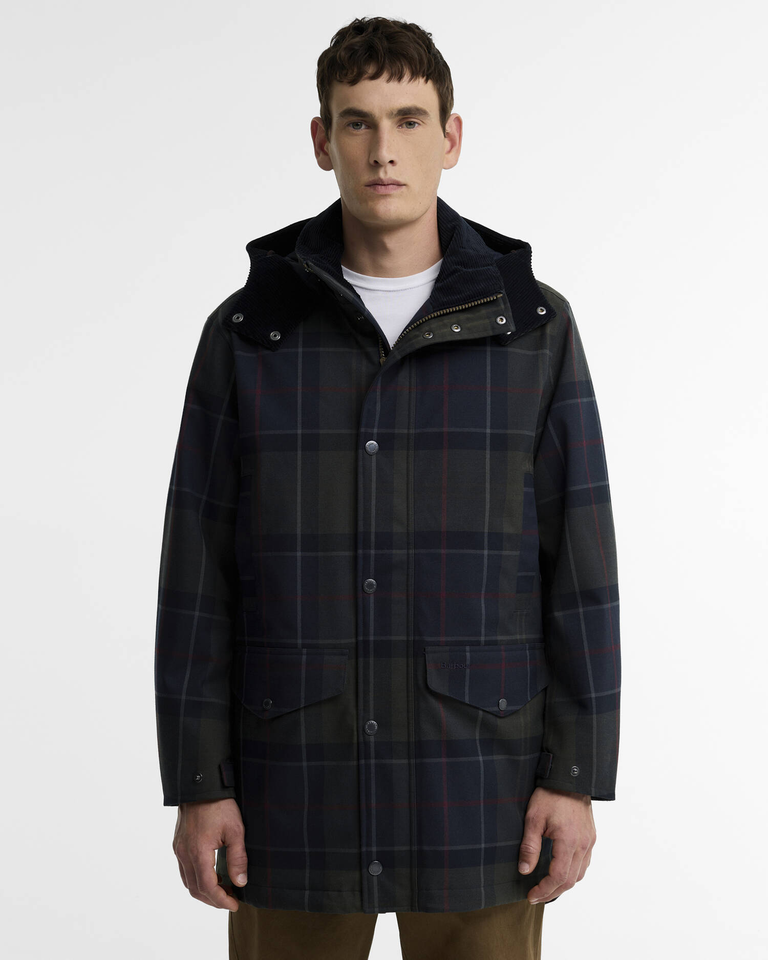 Lonnen Tartan Waterproof Jacket Shadow Classic Tartan image number 0