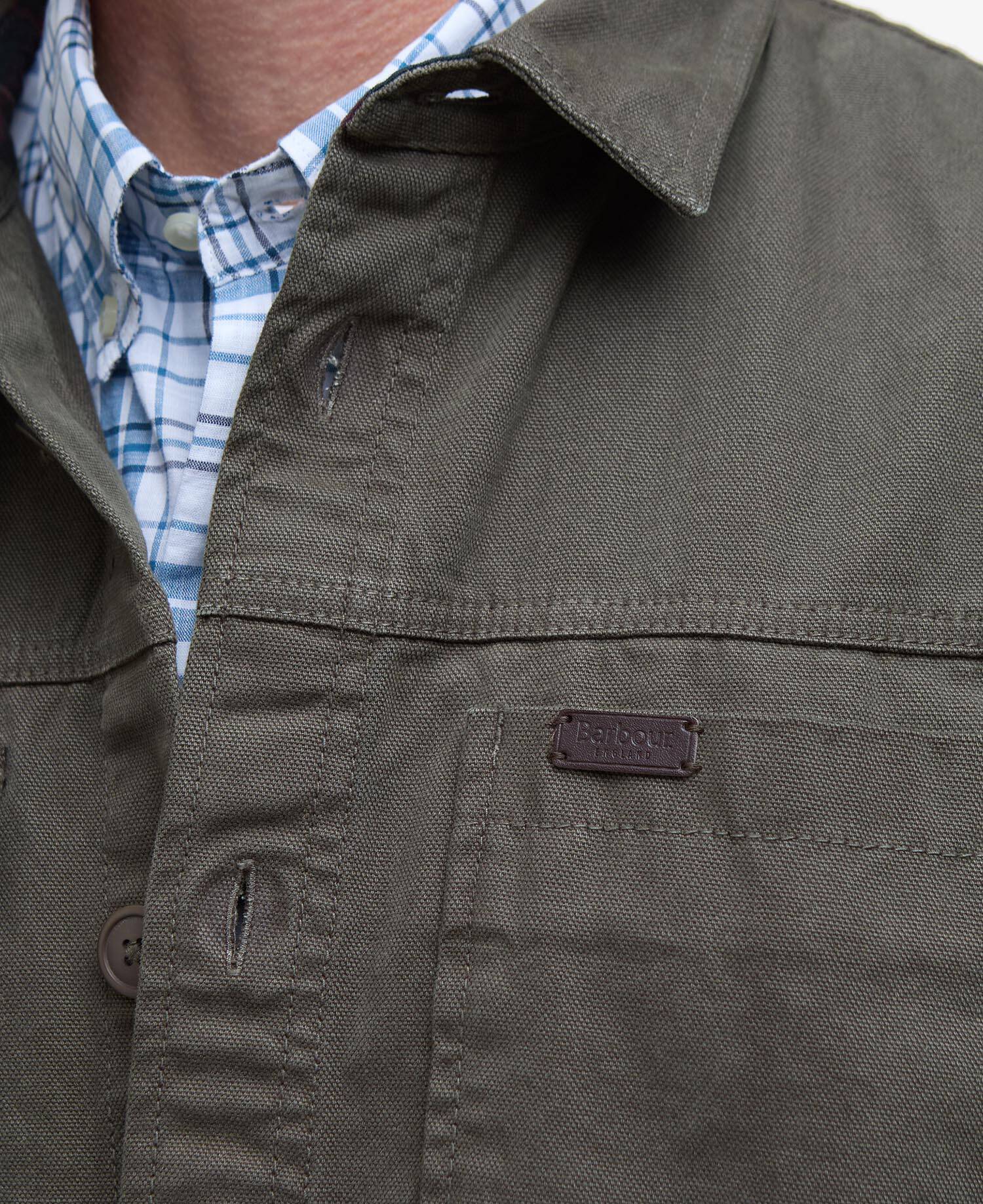Overshirt Lingfield Canvas Fern image number 5