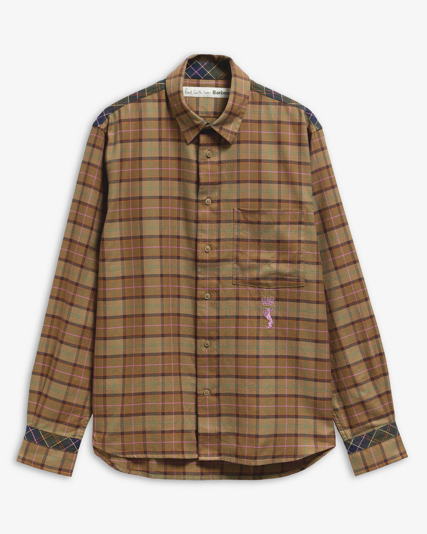 Paul Smith Loves Barbour Hemd Tartan Tailored PS Muted image number 0