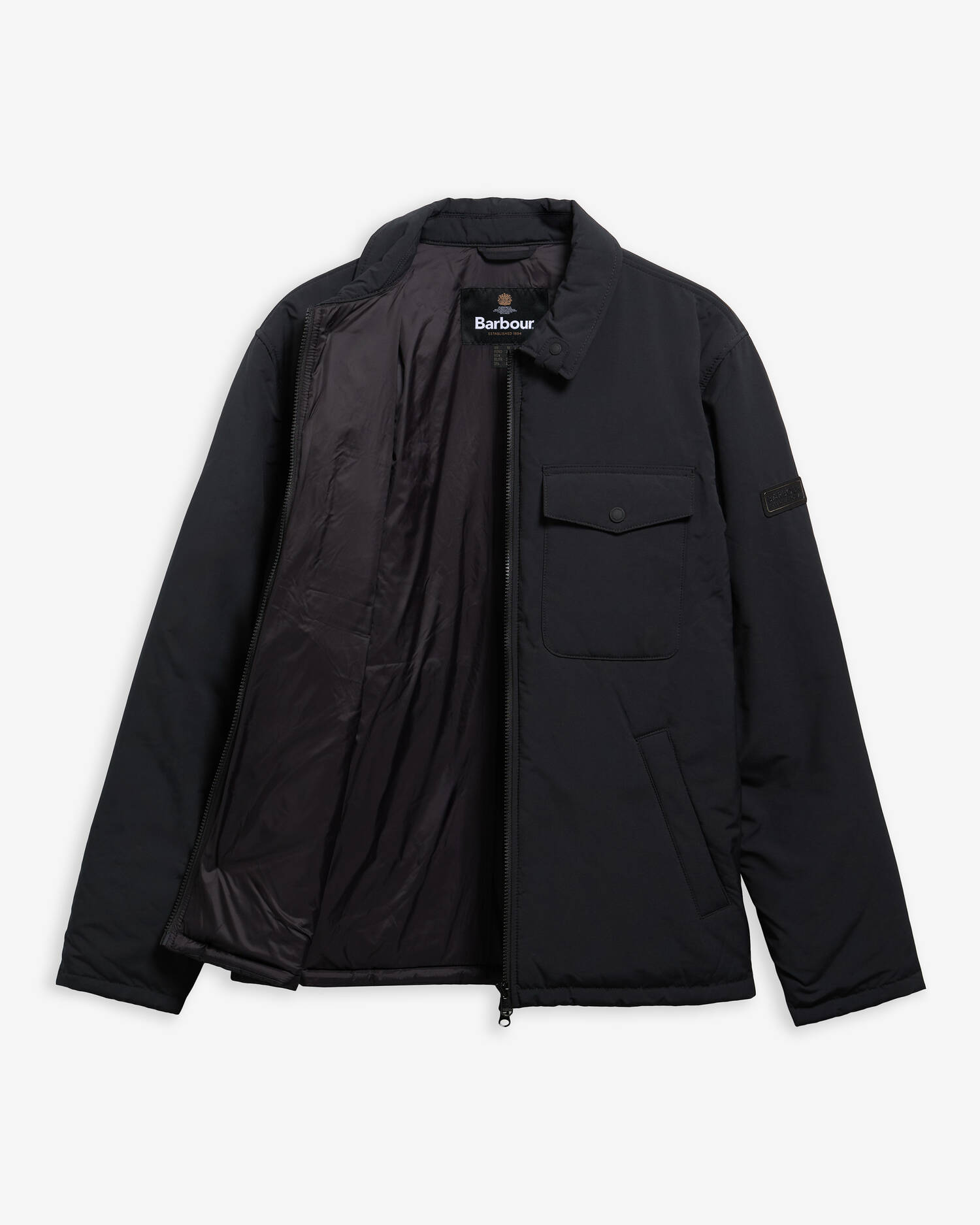 Distill Quilted Jacket Classic Black image number 5