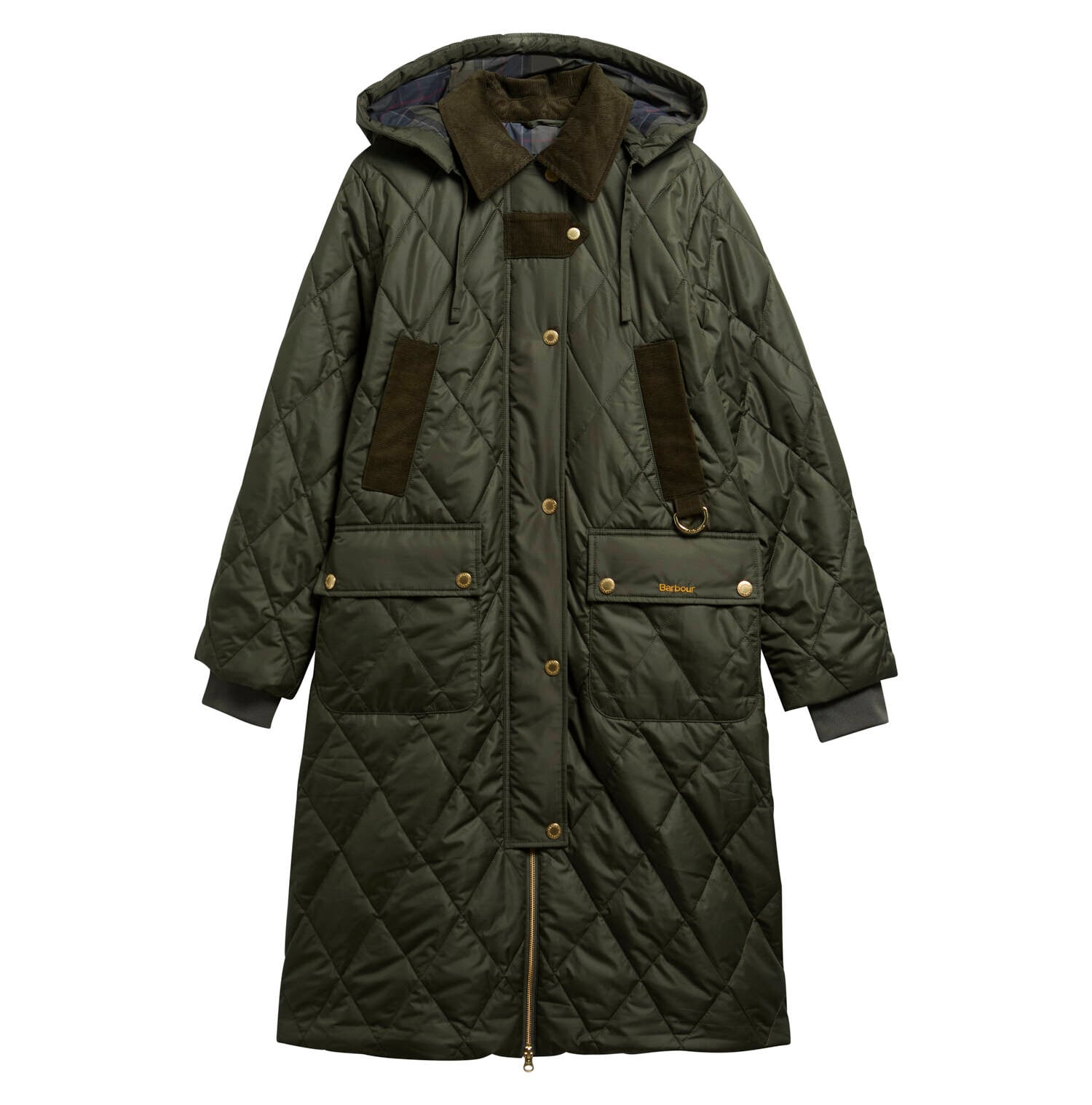 Barbour Steppjacke Rudson Olive/Shadow Classic image number 0