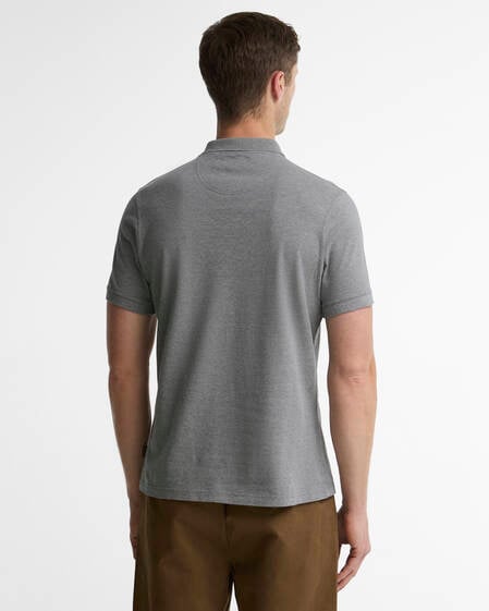 Stately Polo Shirt Pewter