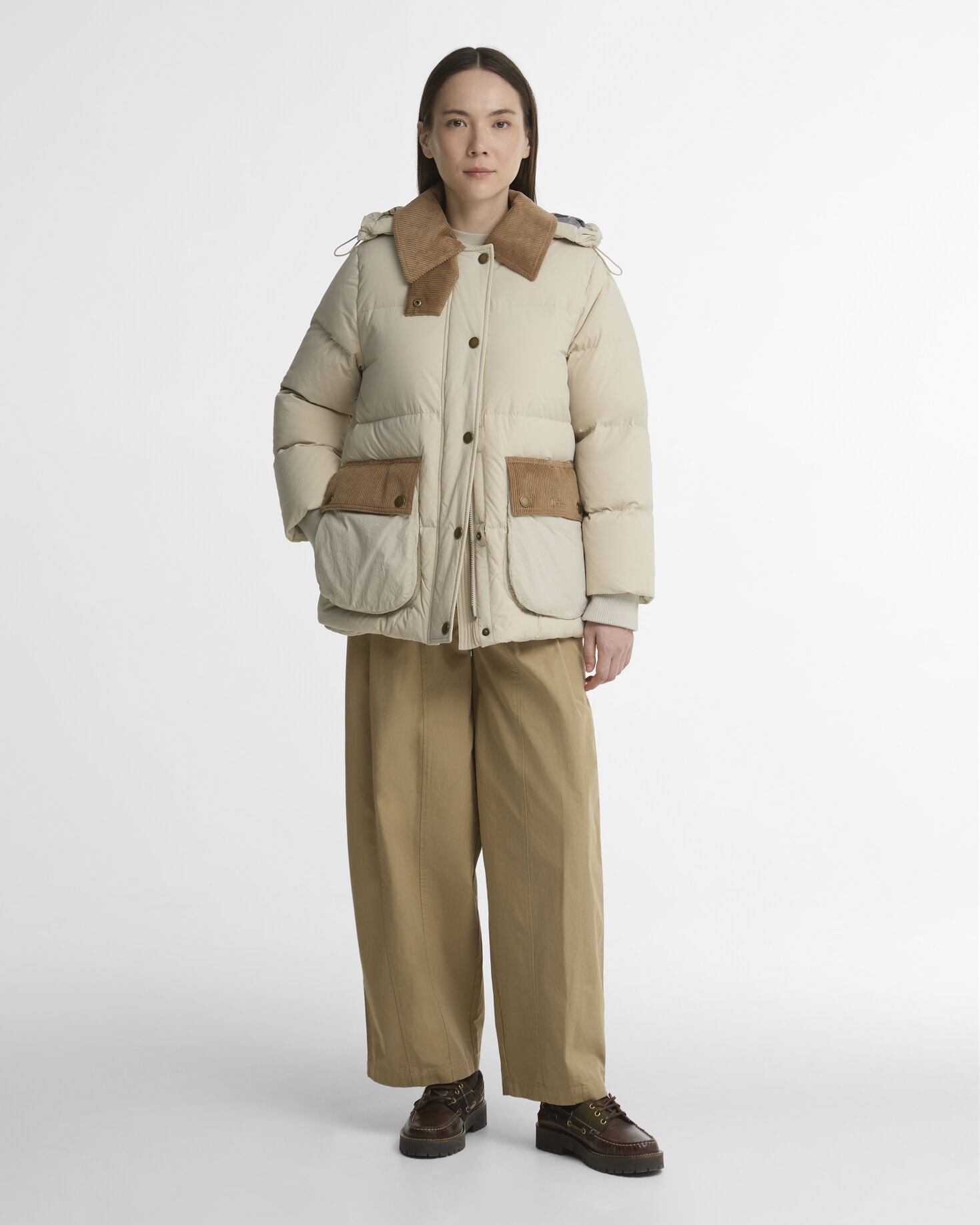 Pauline Down Puffer Jacket Mist/Dress