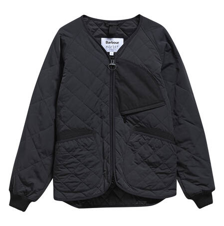 Barbour x Norbit Steppjacke Black