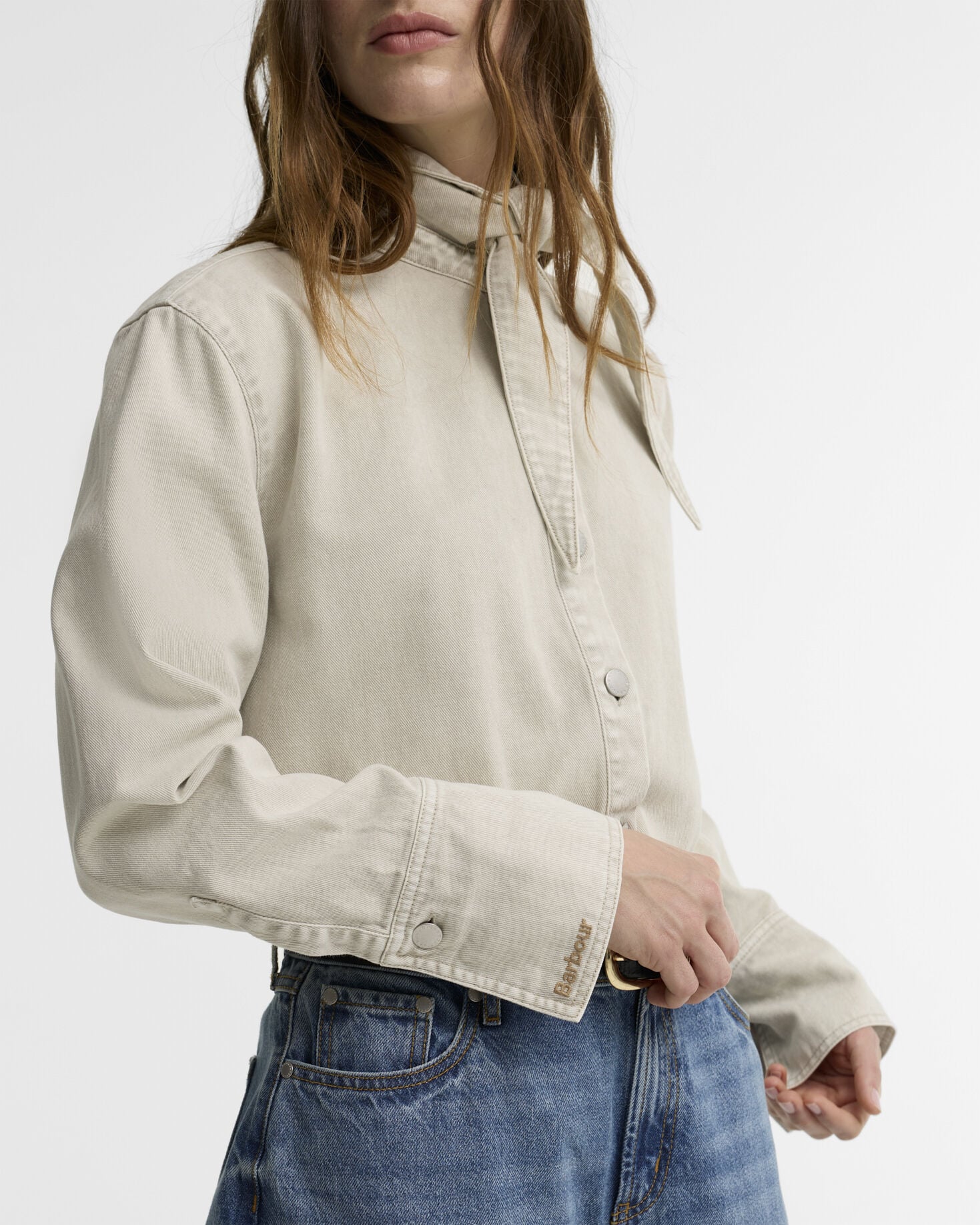 Camicia in denim Harleigh Washed Birch