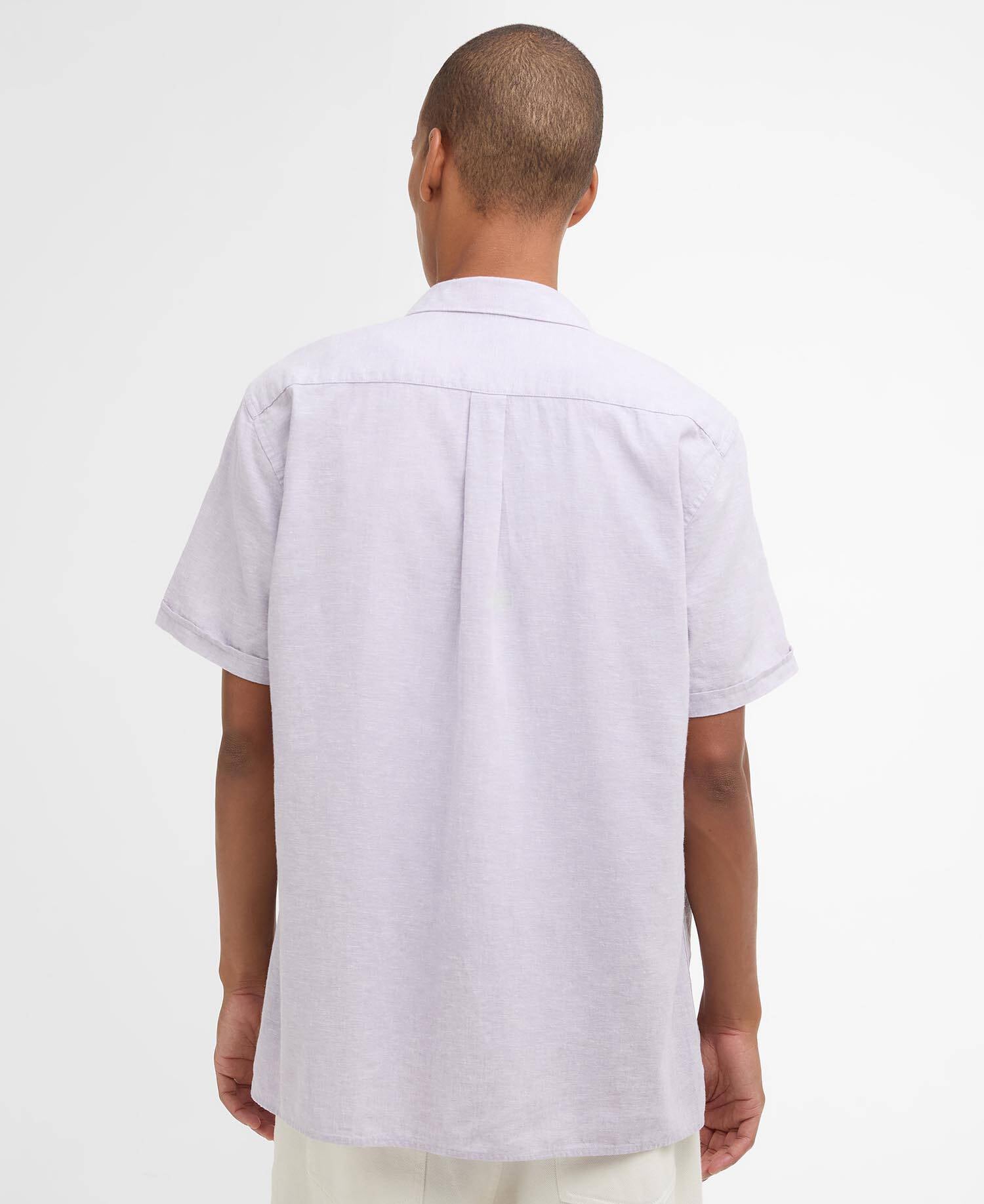 Nelson Regular Short-Sleeved Shirt Heather Mist image number 2