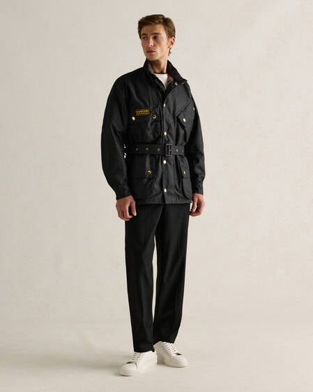 International Original Waxed Jacket Classic Black