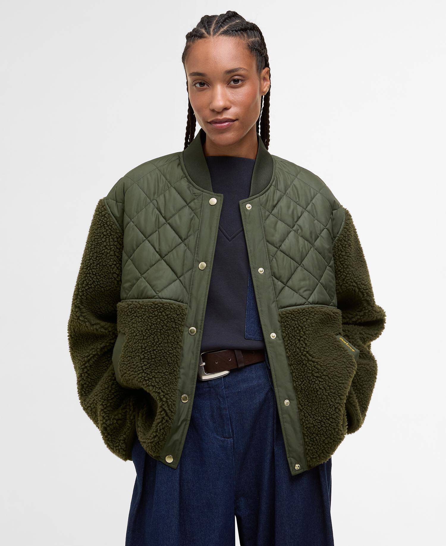 Wetherby Fleece Olive image number 0