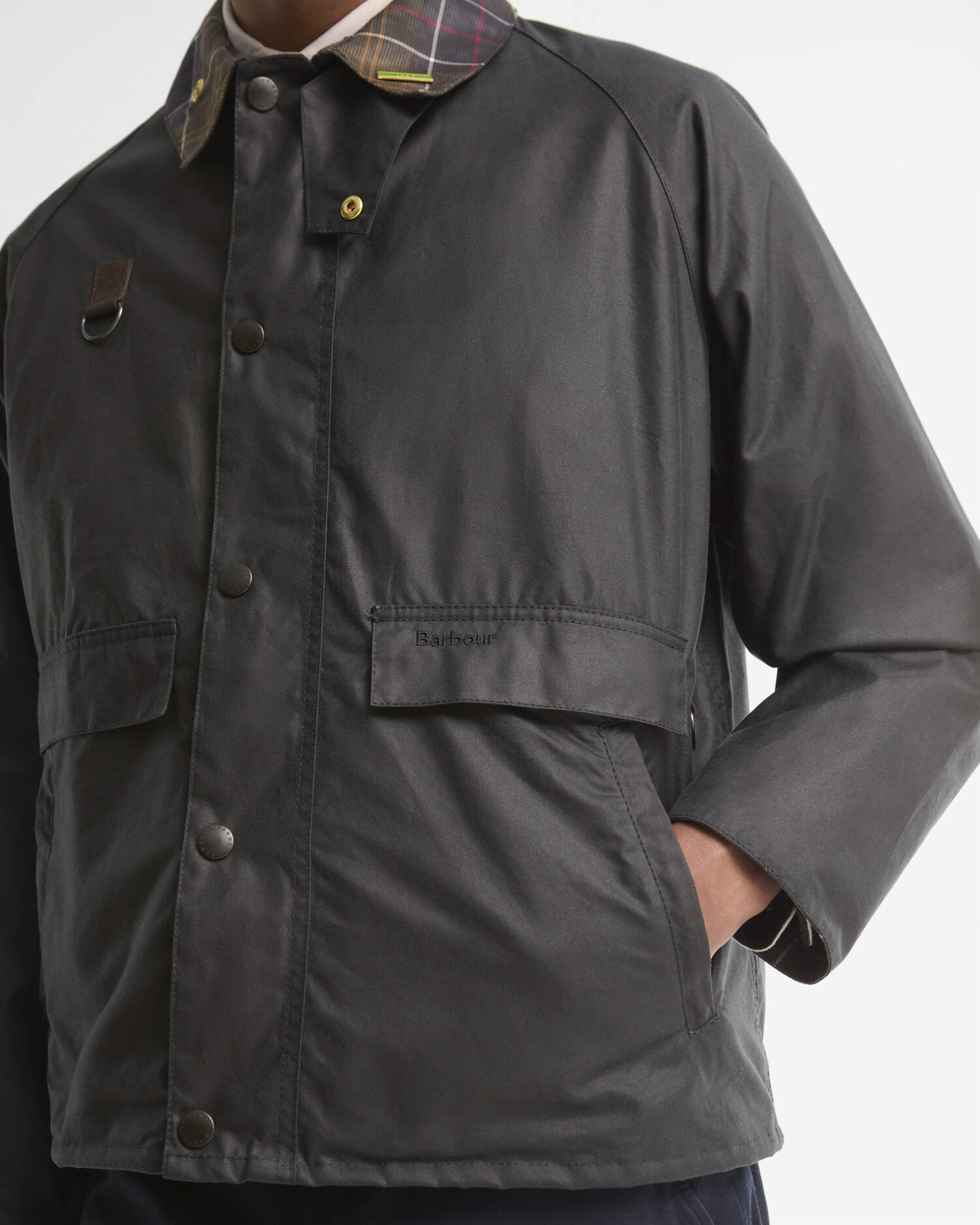 Icons Spey Waxed Jacket Navy image number 4