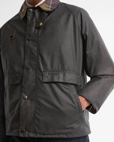 Icons Spey Waxed Jacket Navy