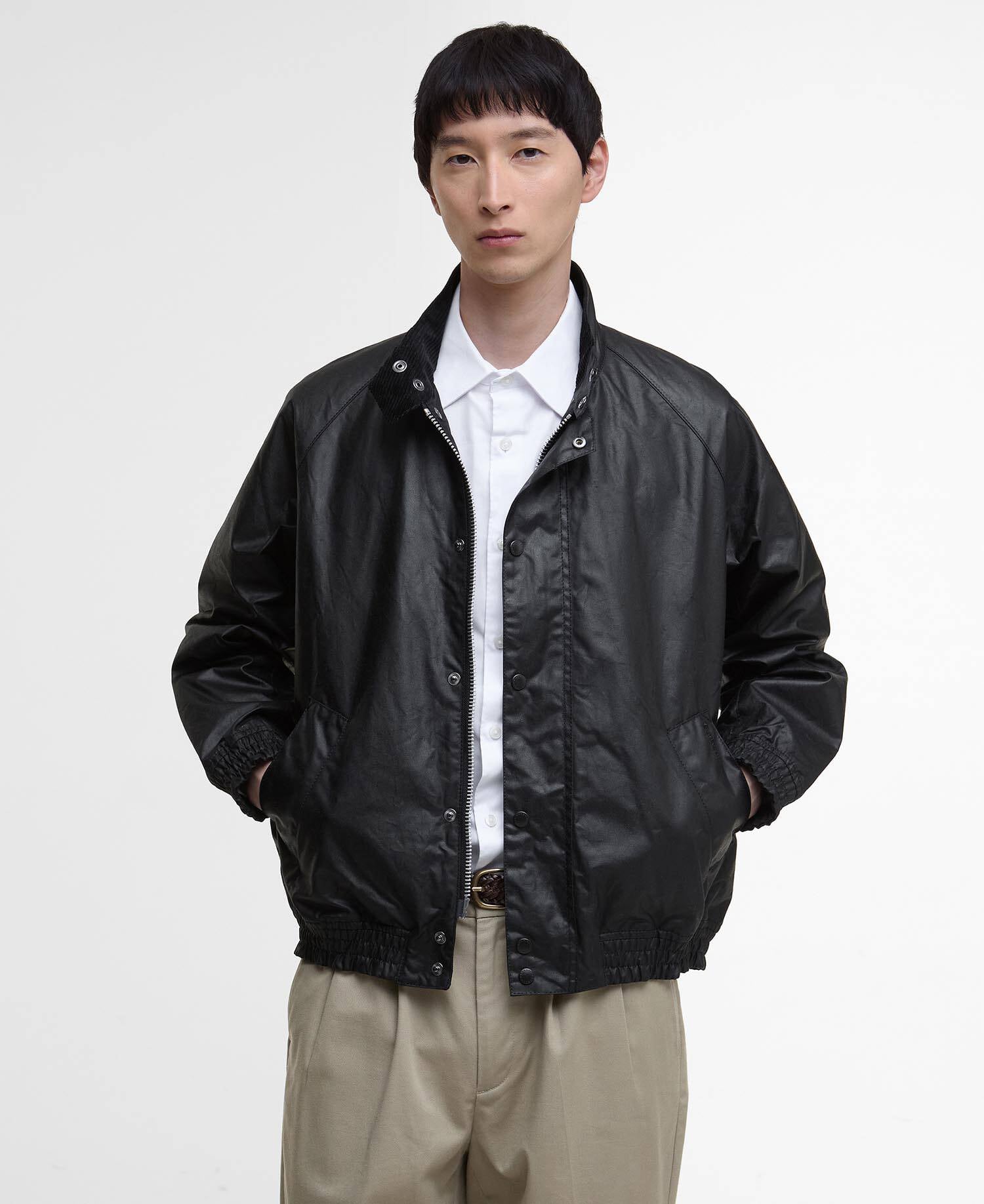 Blouson Transport Waxed Jacket Black image number 0