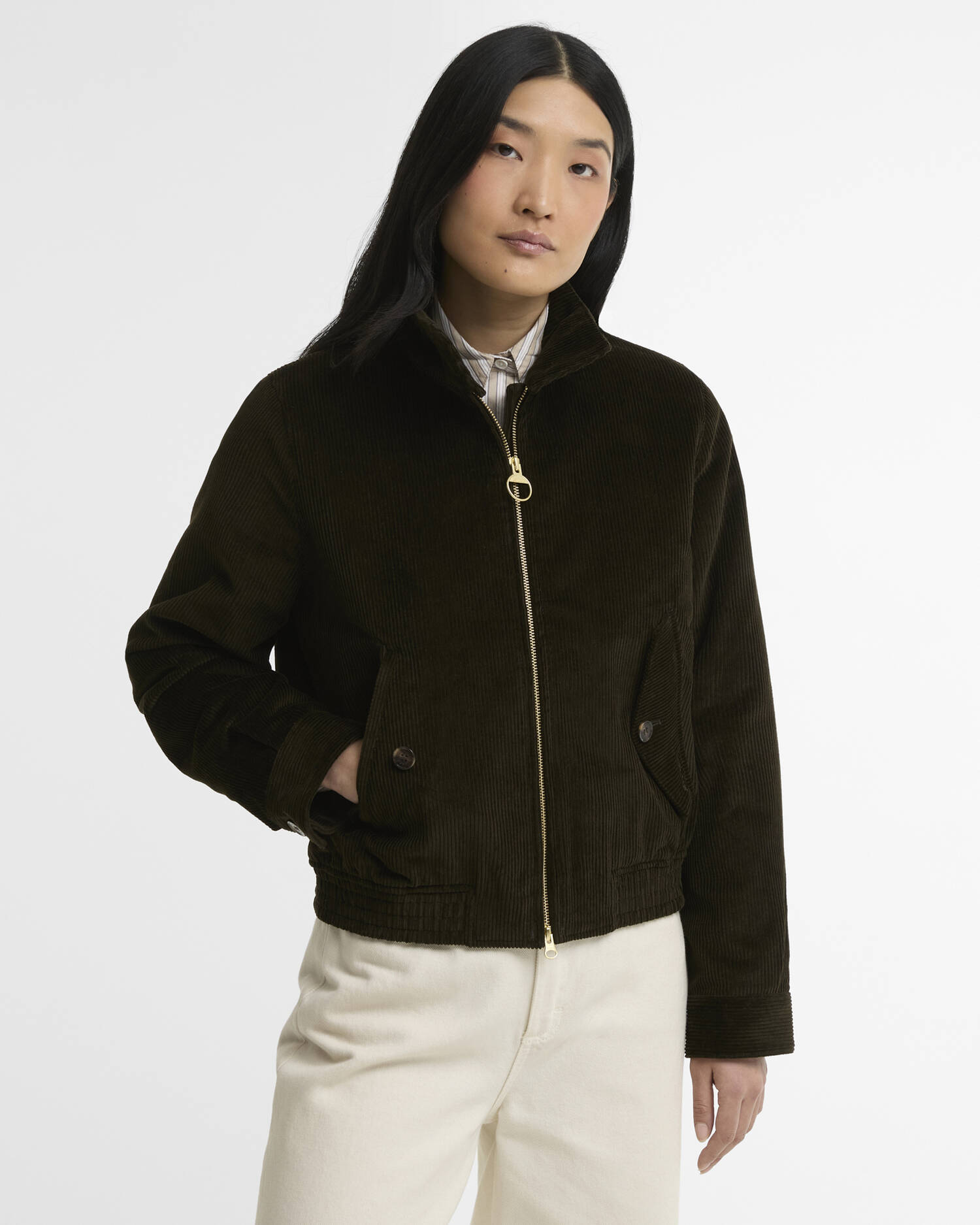 Overton Casual Jacket Olive/Shadow Classic image number 0