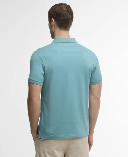 Poloshirt Active Short-Sleeved Light Teal