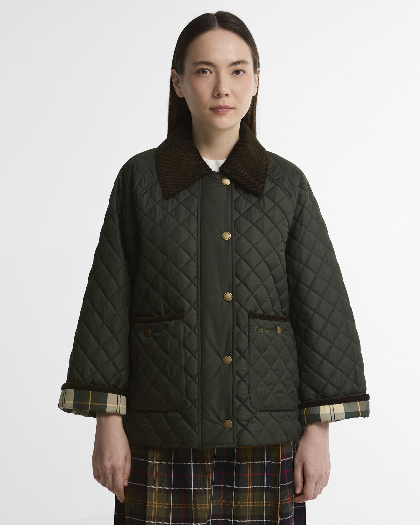 Ava Quilted Jacket Sage/Ancient