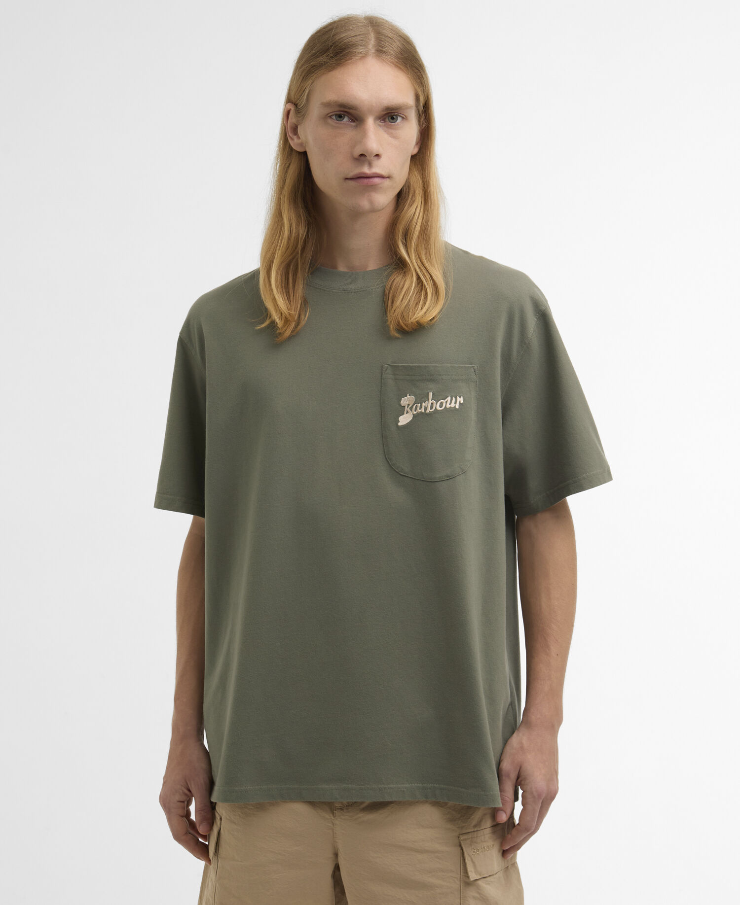 Links Oversized T-Shirt Green Slate
