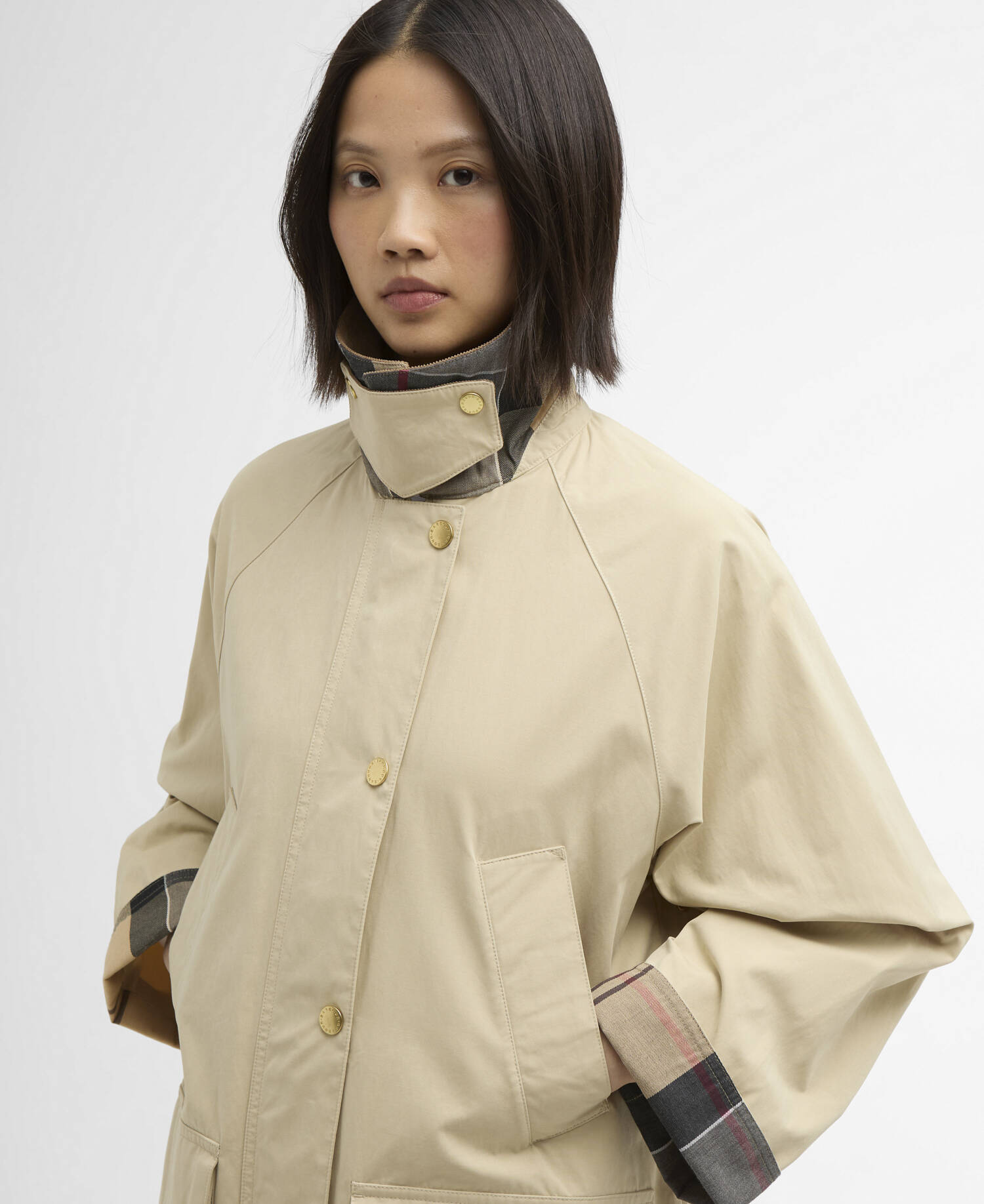 Giacca casual Glynis Pale Khaki / Dress image number 4