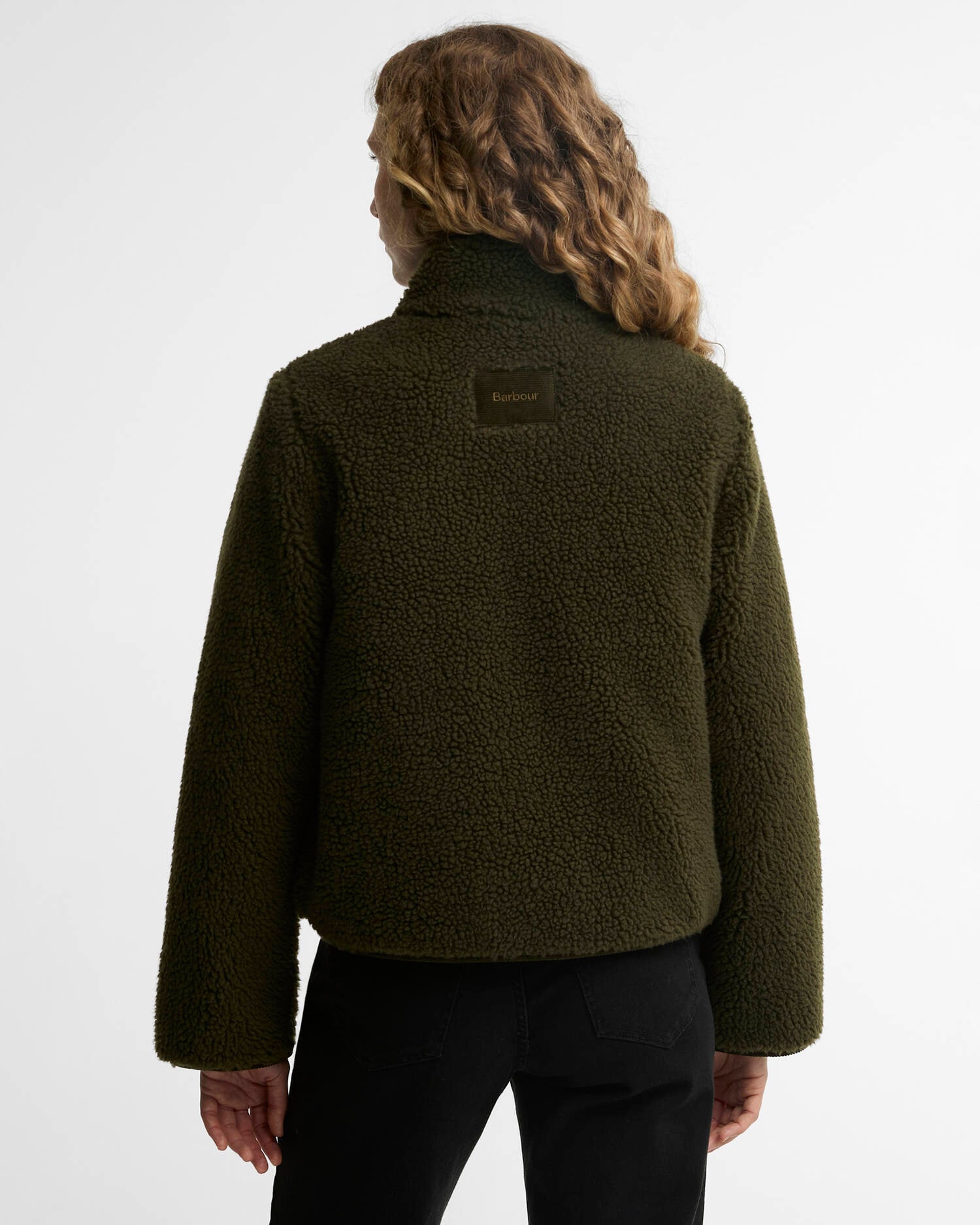 Barbour Fleecejacke Elenora Olive image number 2